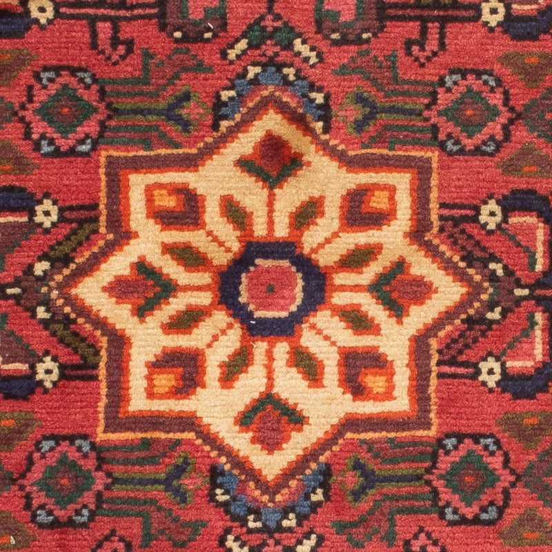 Alfombra de pasillo Alfombra persa - Nómada - 210 x 73 cm - rojo oscuro