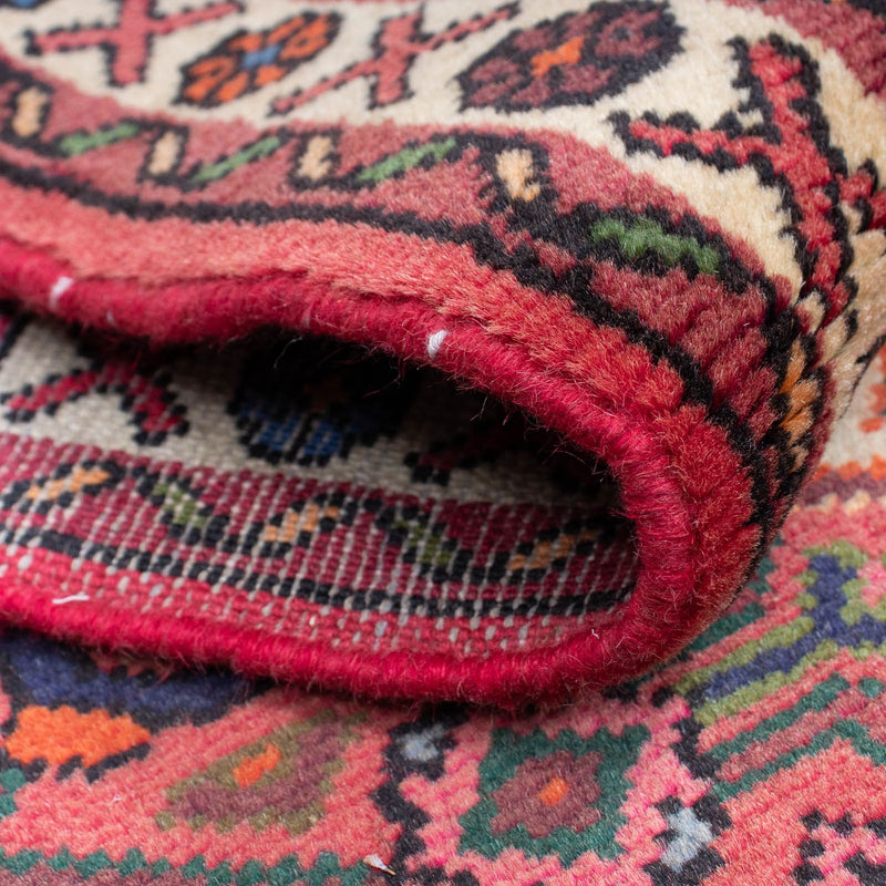 Alfombra de pasillo Alfombra persa - Nómada - 210 x 73 cm - rojo oscuro