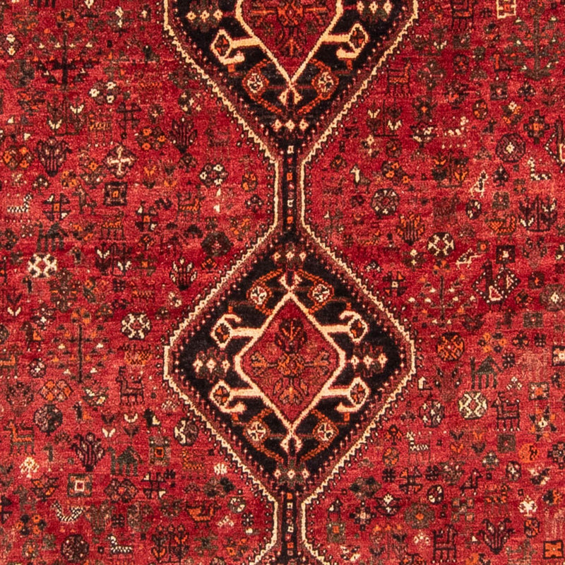 Alfombra persa - Nómada - 320 x 230 cm - rojo oscuro