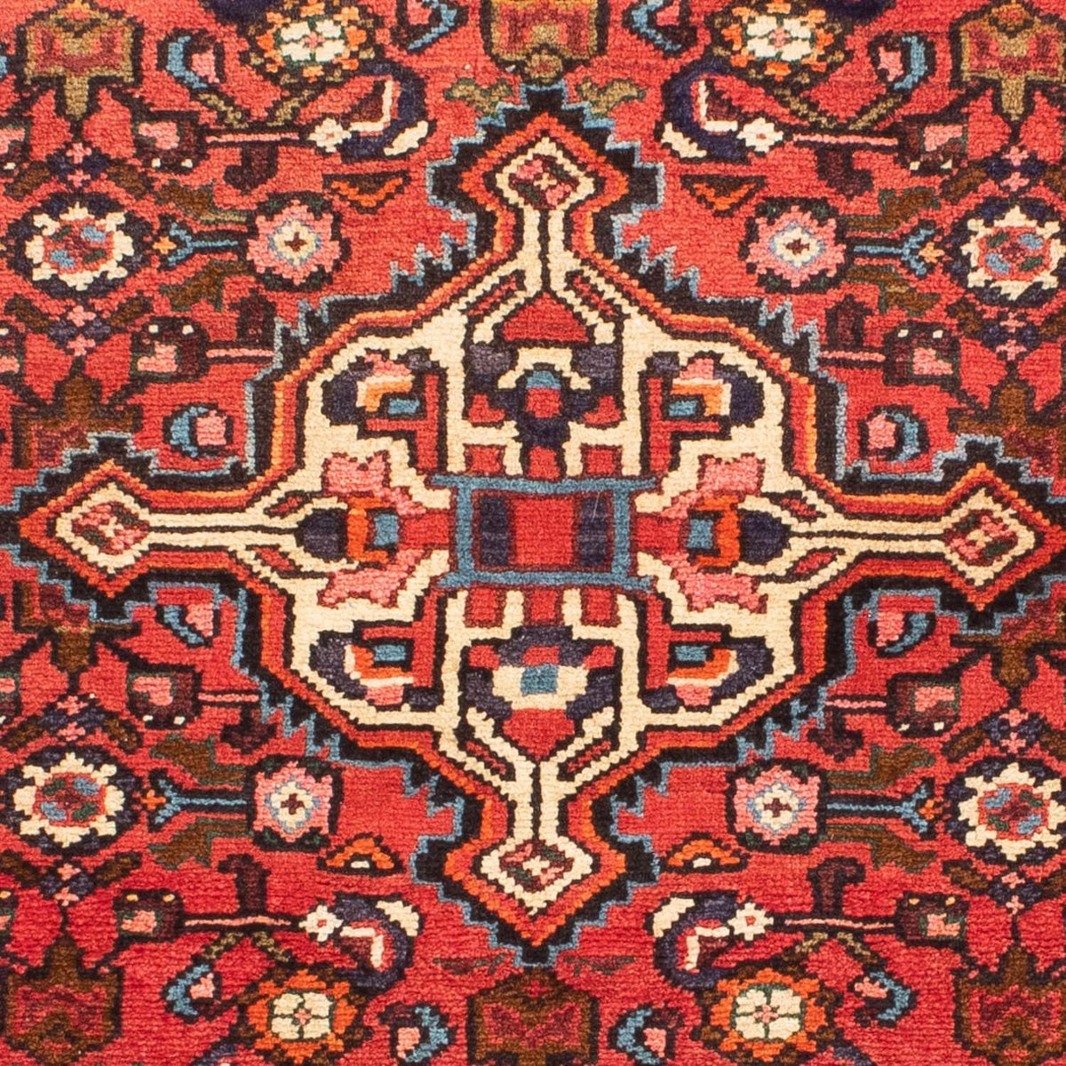 Alfombra persa - Nómada - 157 x 110 cm - rojo