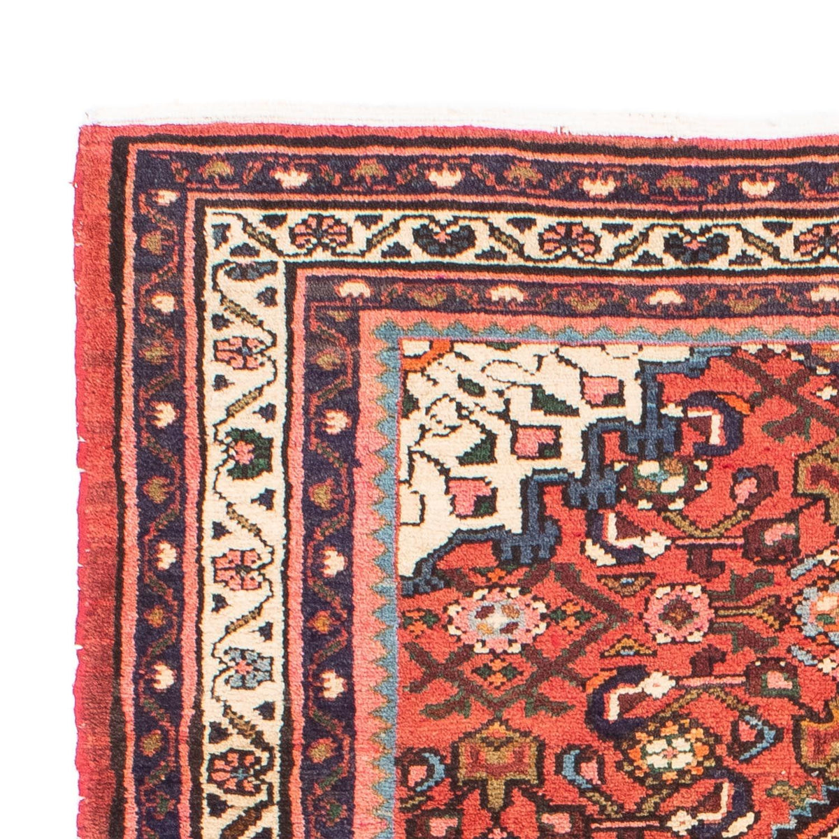 Alfombra persa - Nómada - 157 x 110 cm - rojo