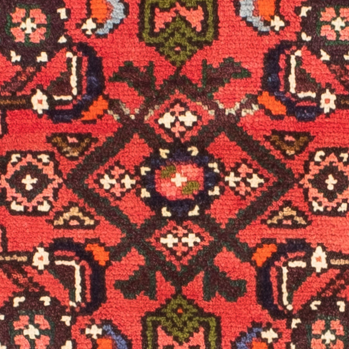 Alfombra persa - Nómada - 140 x 103 cm - rojo