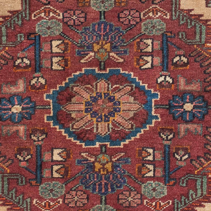 Alfombra persa - Nómada - 130 x 95 cm - multicolor