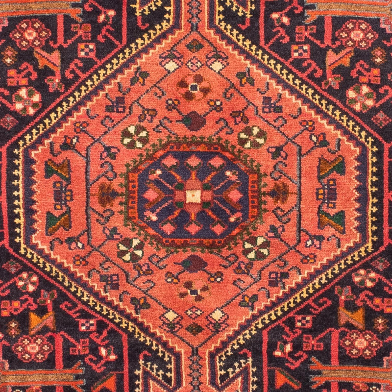 Alfombra persa - Nómada - 165 x 100 cm - rojo claro