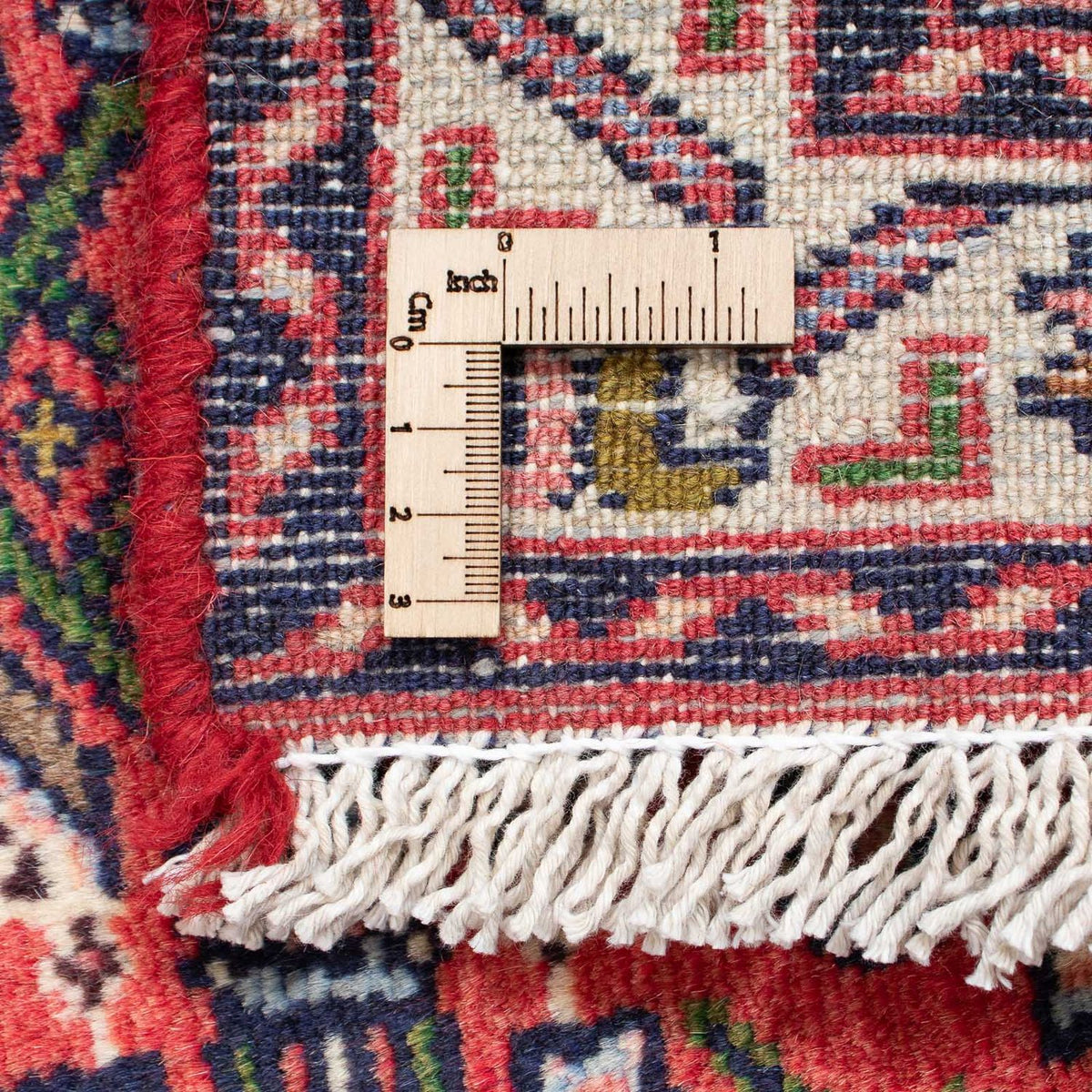 Alfombra de pasillo Alfombra persa - Nómada - 193 x 77 cm - rojo oscuro