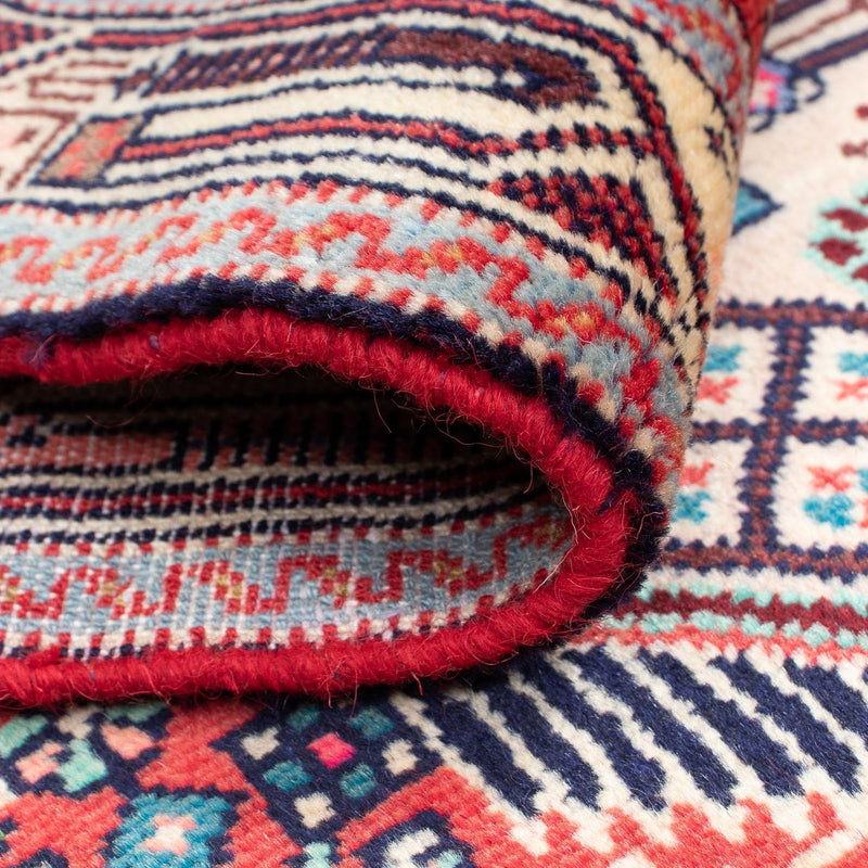 Alfombra de pasillo Alfombra persa - Nómada - 190 x 78 cm - rojo claro