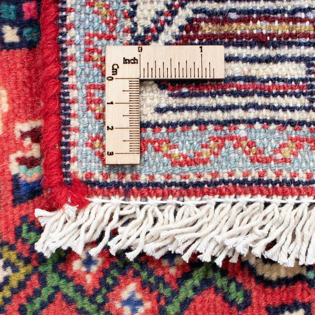 Alfombra de pasillo Alfombra persa - Nómada - 190 x 78 cm - rojo claro