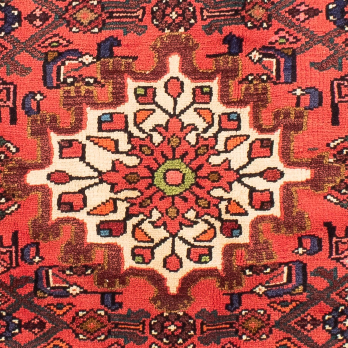 Alfombra persa - Nómada - 212 x 152 cm - rojo