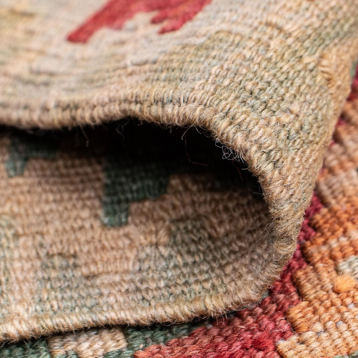 Alfombra de pasillo Alfombra Kelim - Splash - 194 x 63 cm - multicolor