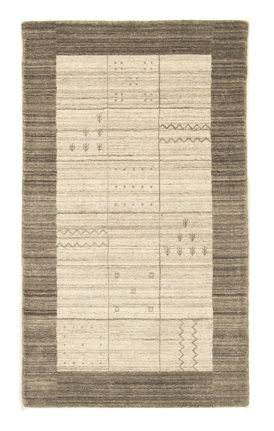 Alfombra Vintage - 160 x 90 cm - plata