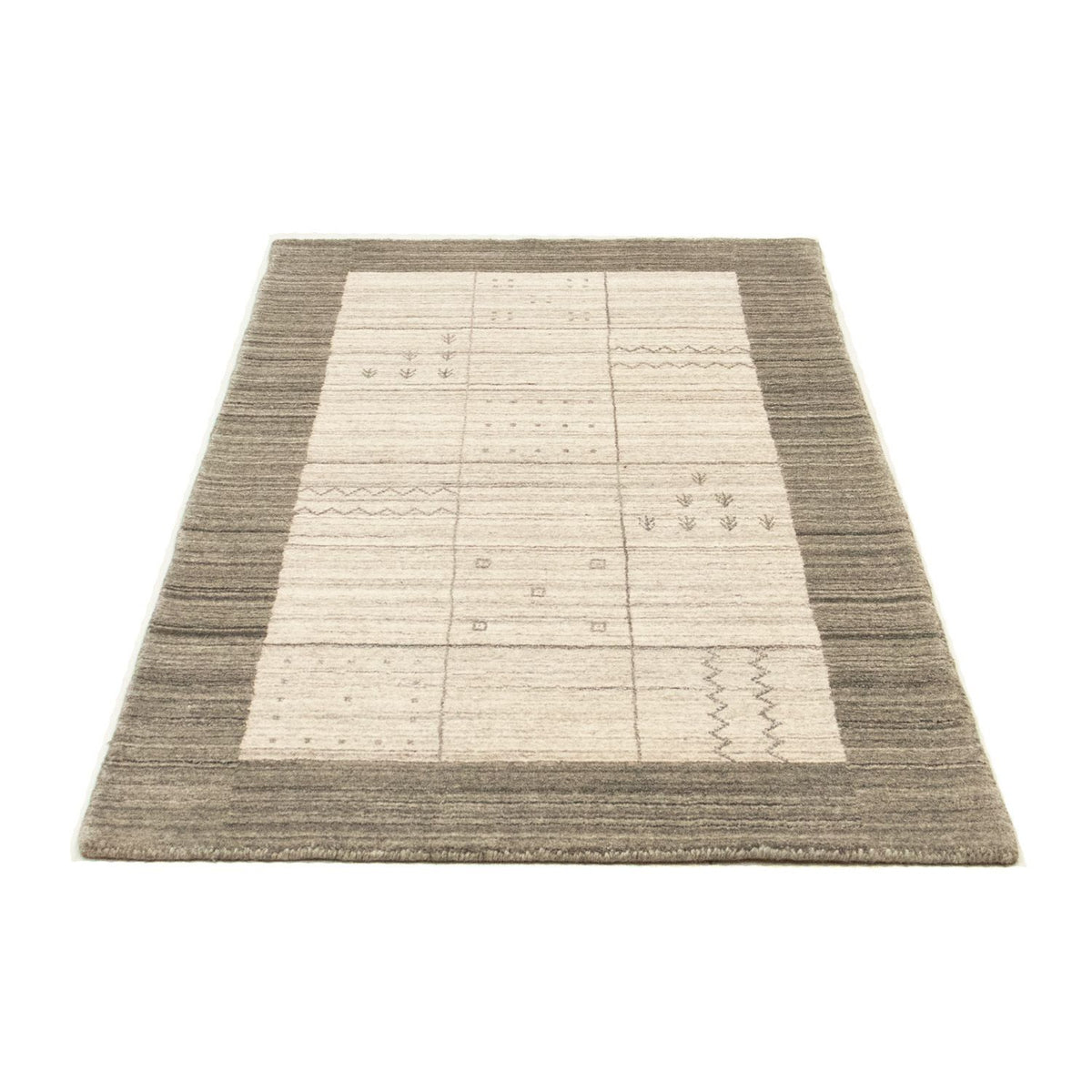 Alfombra Vintage - 160 x 90 cm - plata