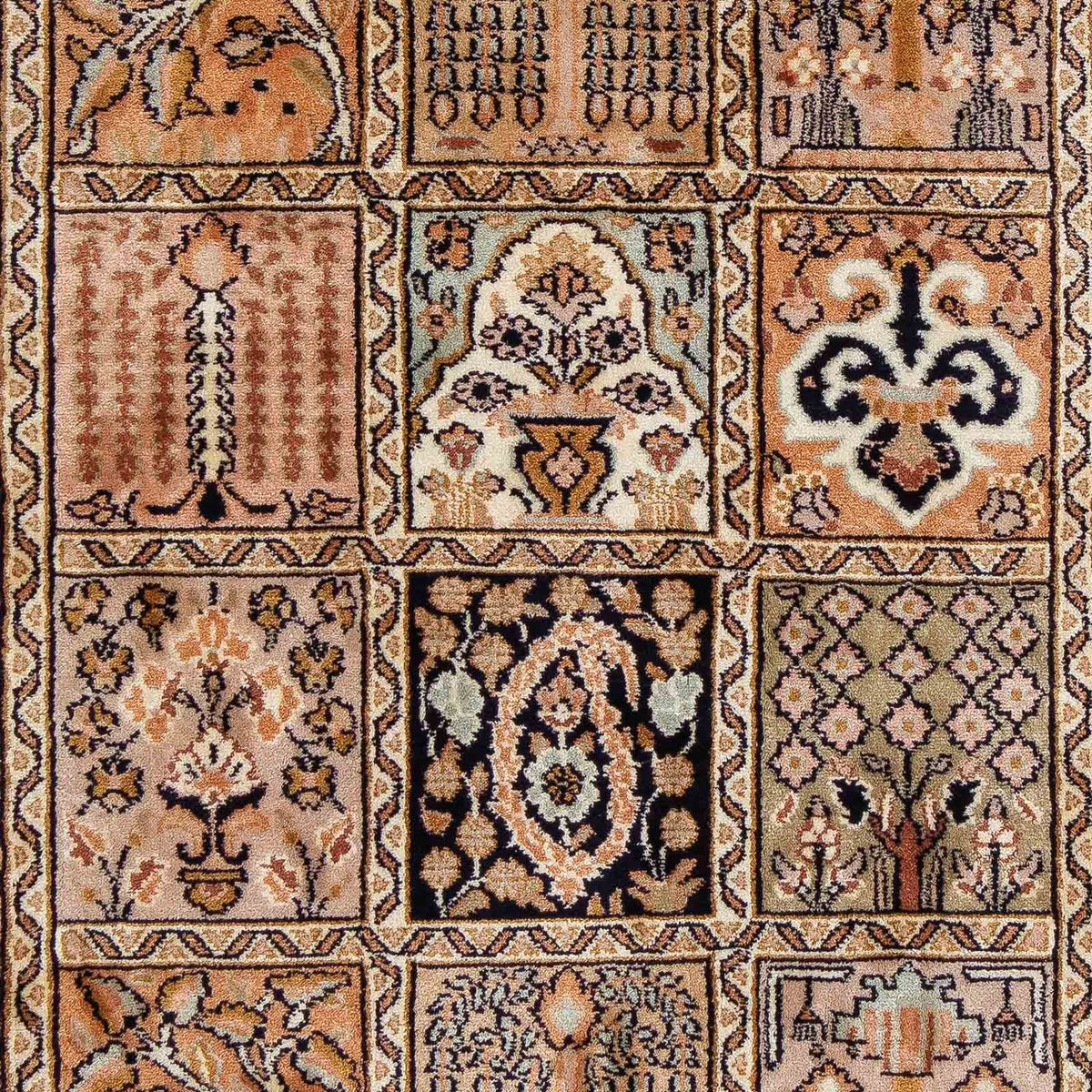 Alfombra persa - Clásica - 96 x 63 cm - multicolor