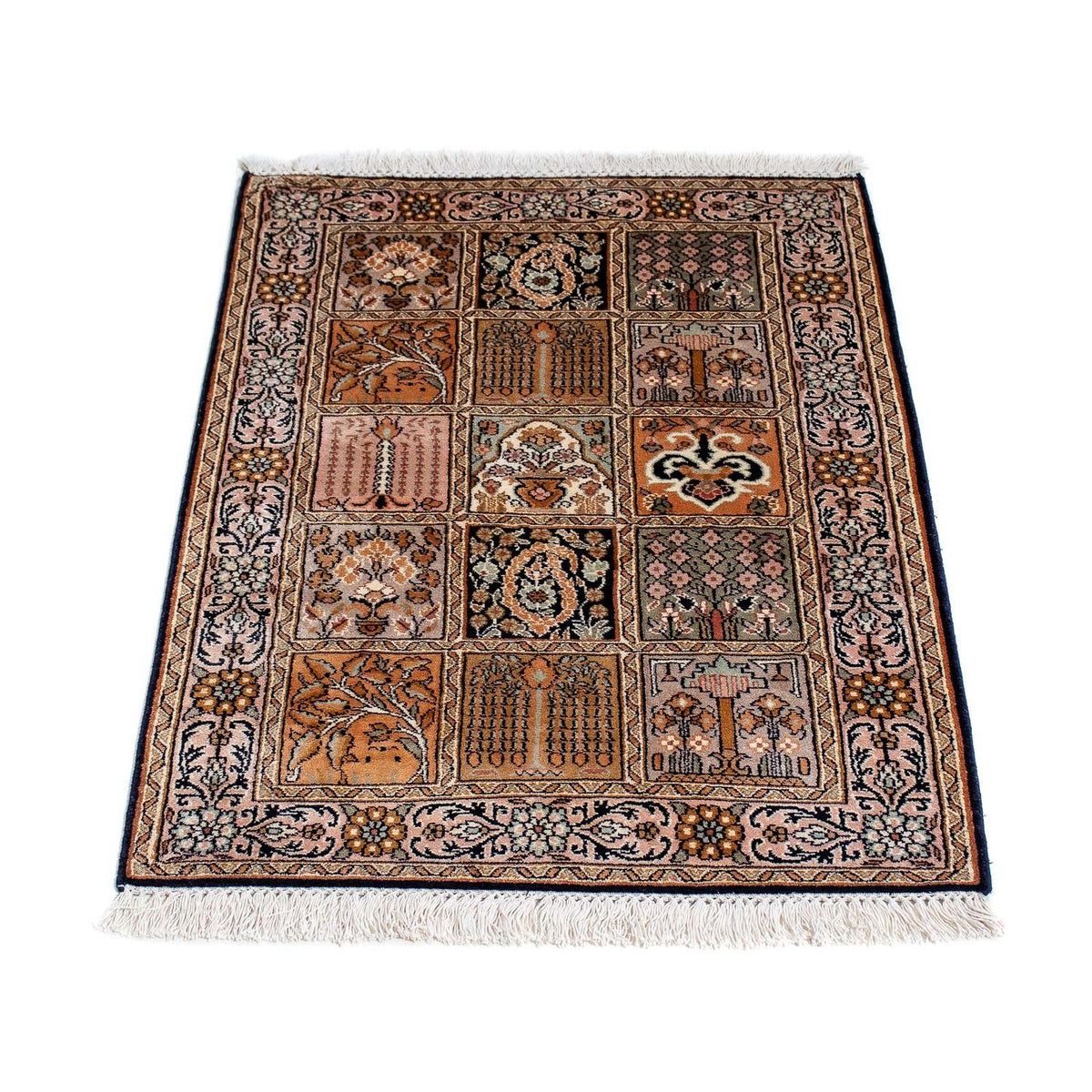 Alfombra persa - Clásica - 94 x 62 cm - multicolor