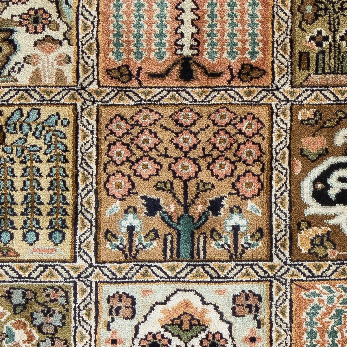Alfombra persa - Clásica - 91 x 62 cm - multicolor