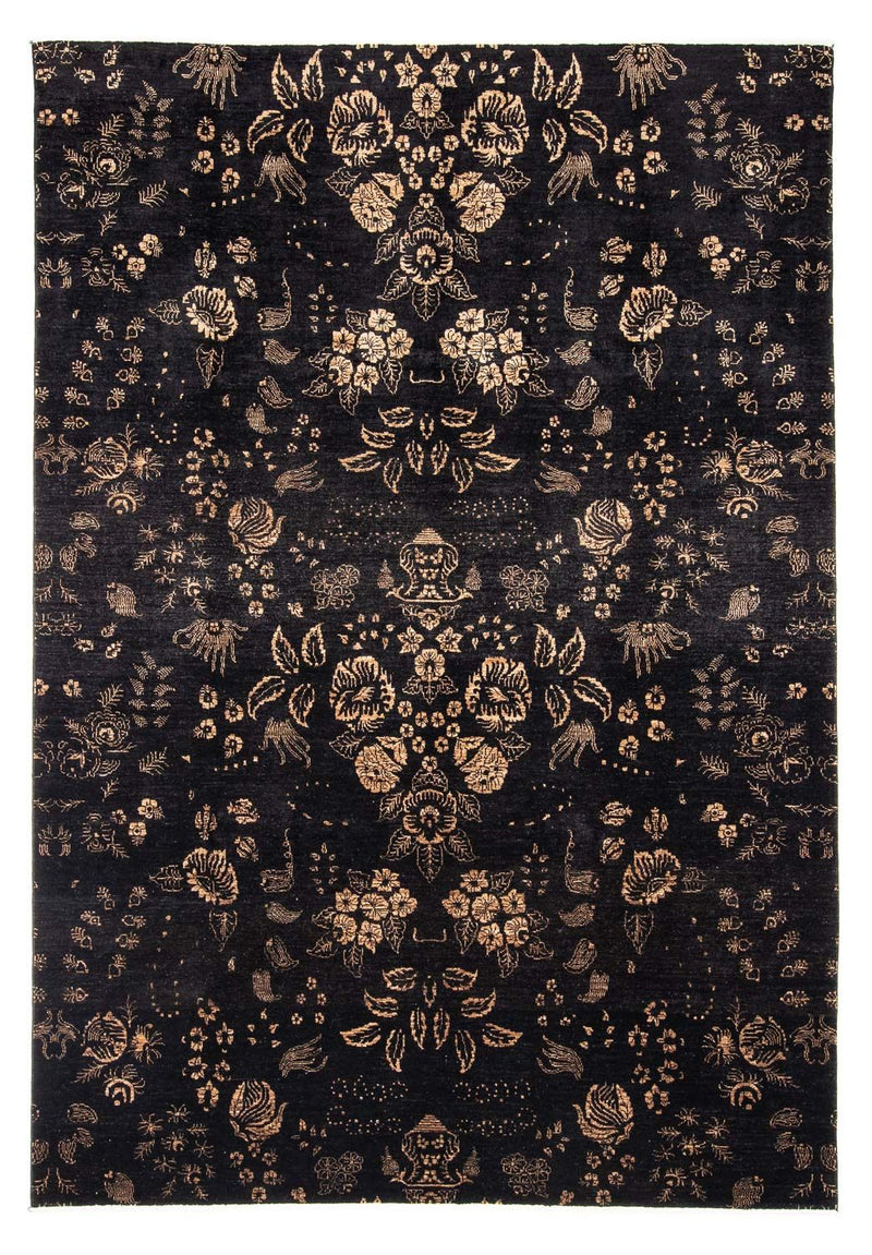 Alfombra de diseño - 297 x 210 cm - azul oscuro