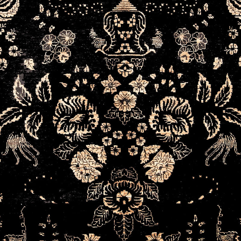 Alfombra de diseño - 301 x 212 cm - azul oscuro