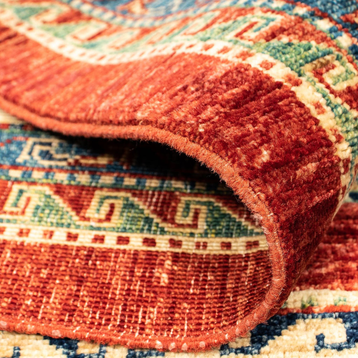 Alfombra persa - Nómada - 411 x 307 cm - rojo oscuro