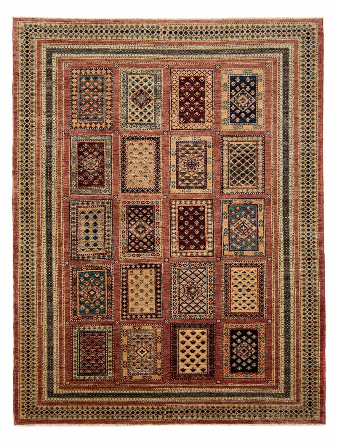Alfombra Ziegler - 224 x 174 cm - marrón oscuro