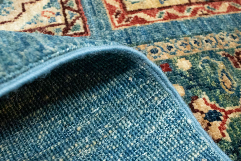 Alfombra Ziegler - 207 x 135 cm - azul