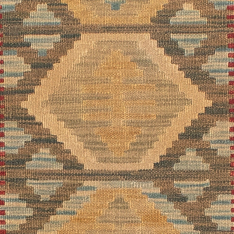 Alfombra de pasillo Alfombra Kelim - Splash - 295 x 76 cm - multicolor