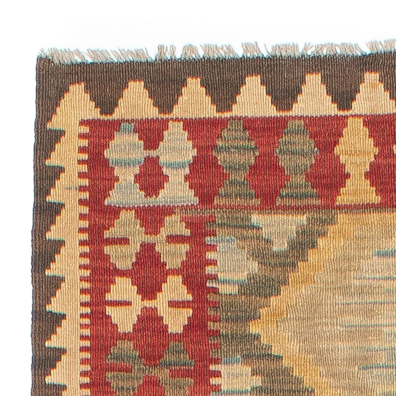 Alfombra de pasillo Alfombra Kelim - Splash - 295 x 76 cm - multicolor