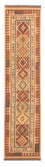 Alfombra de pasillo Alfombra Kelim - Splash - 371 x 88 cm - multicolor