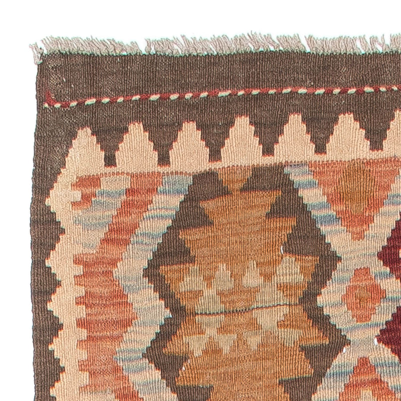 Alfombra de pasillo Alfombra Kelim - Splash - 387 x 70 cm - multicolor