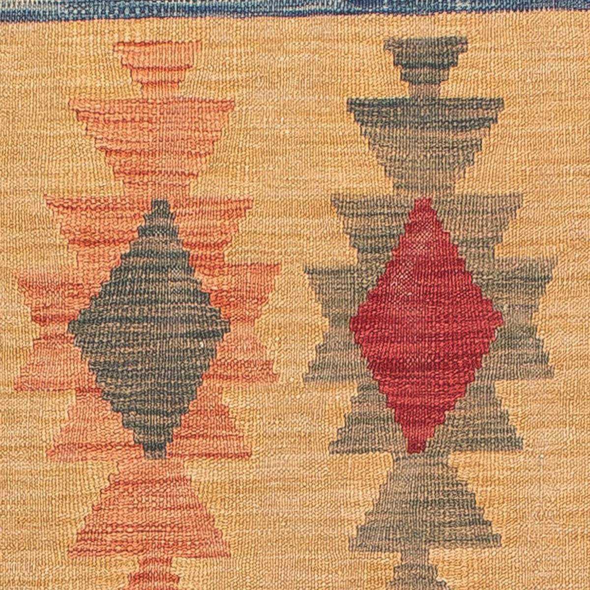 Alfombra de pasillo Alfombra Kelim - Splash - 288 x 69 cm - multicolor