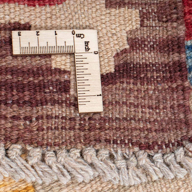 Alfombra de pasillo Alfombra Kelim - Splash - 288 x 69 cm - multicolor