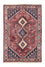Alfombra de pasillo Alfombra persa - Nómada - 196 x 65 cm - rojo claro