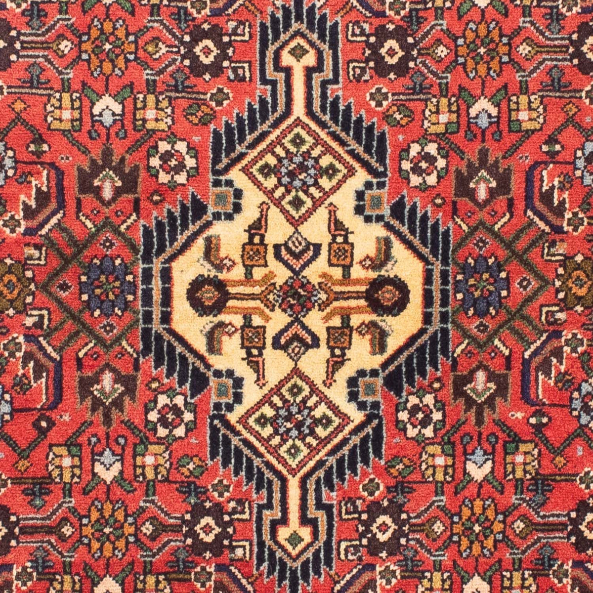 Alfombra persa - Nómada - 156 x 98 cm - rojo