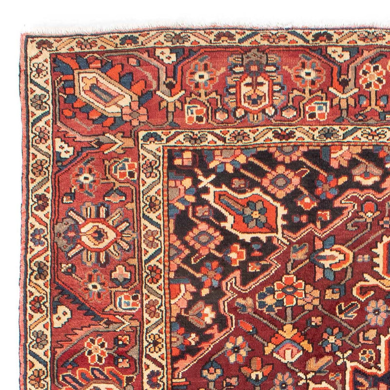 Alfombra persa - Nómada - 279 x 230 cm - rojo claro