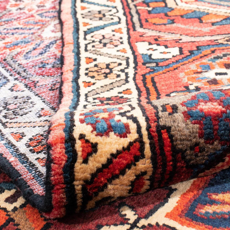 Alfombra persa - Nómada - 279 x 230 cm - rojo claro