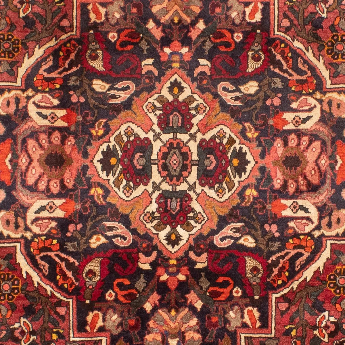 Alfombra persa - Nómada - 302 x 209 cm - rojo claro