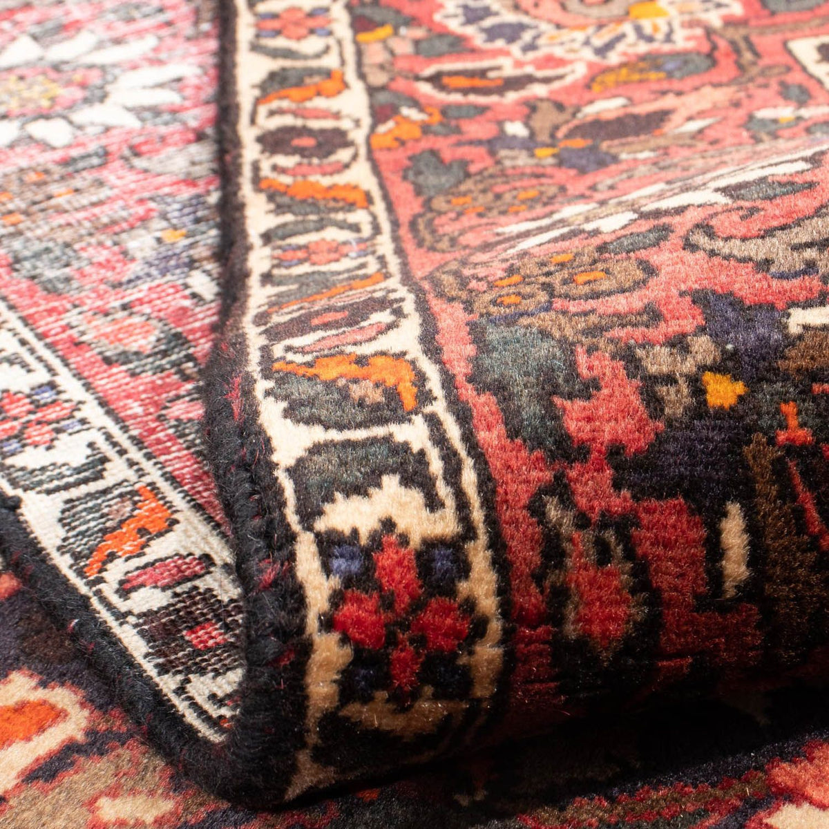 Alfombra persa - Nómada - 302 x 209 cm - rojo claro