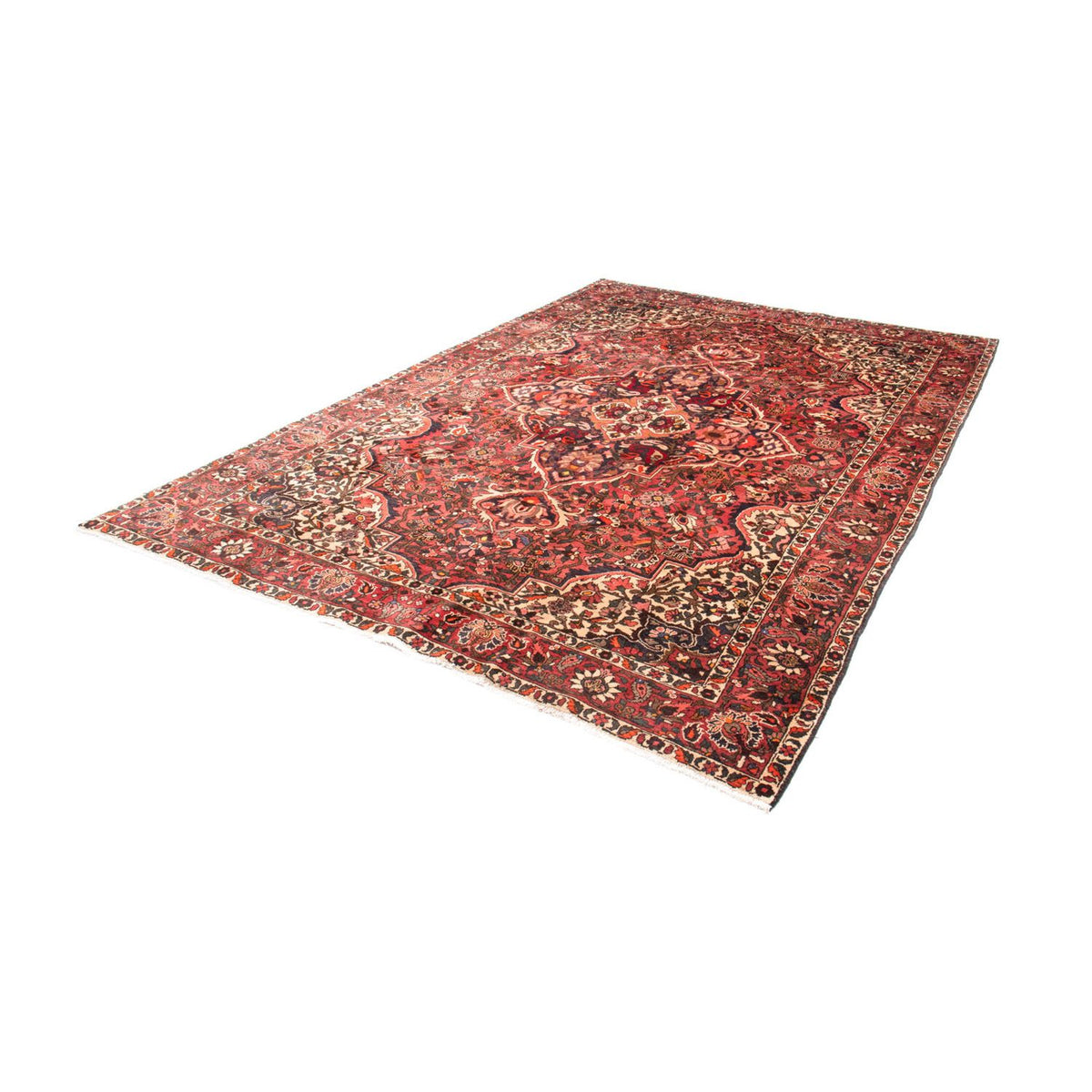 Alfombra persa - Nómada - 302 x 209 cm - rojo claro