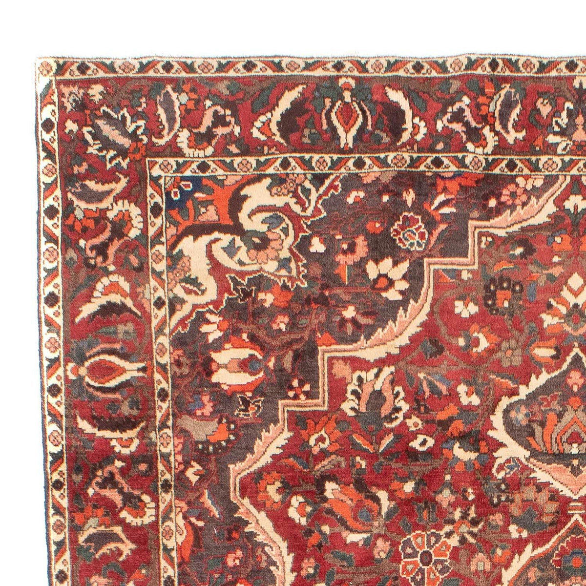 Alfombra persa - Nómada - 294 x 205 cm - rojo