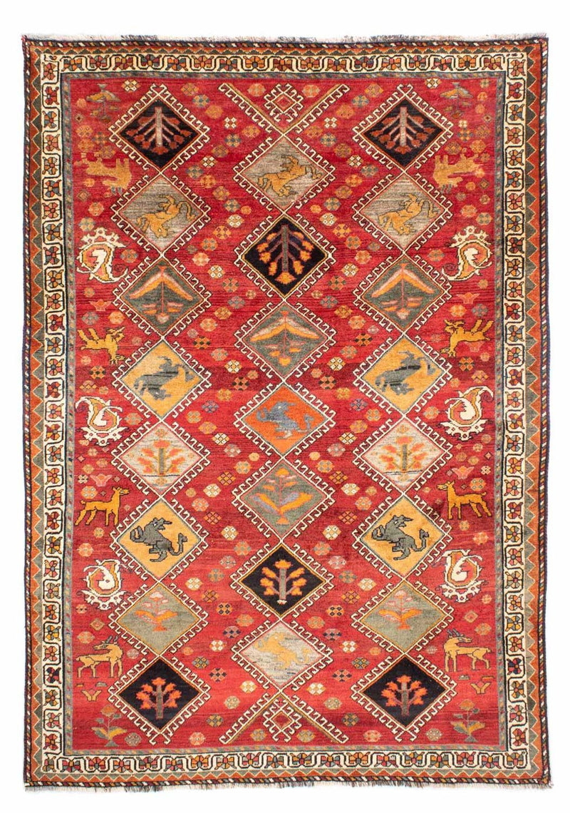 Alfombra persa - Nómada - 289 x 205 cm - rojo