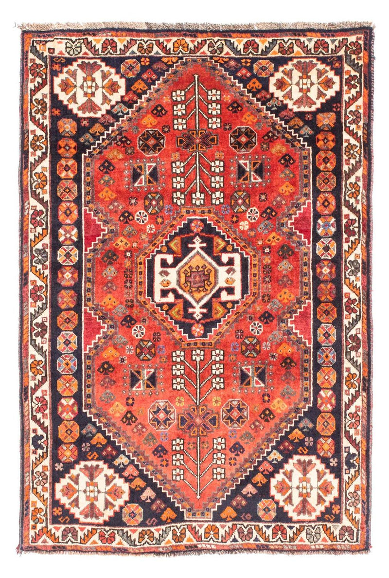 Alfombra persa - Nómada - 154 x 107 cm - rojo