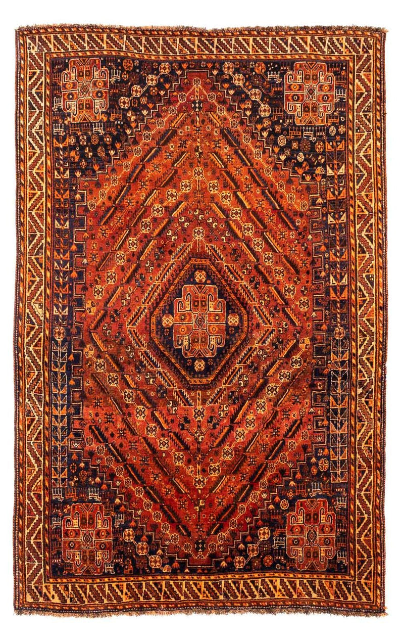 Alfombra persa - Nómada - 260 x 163 cm - óxido