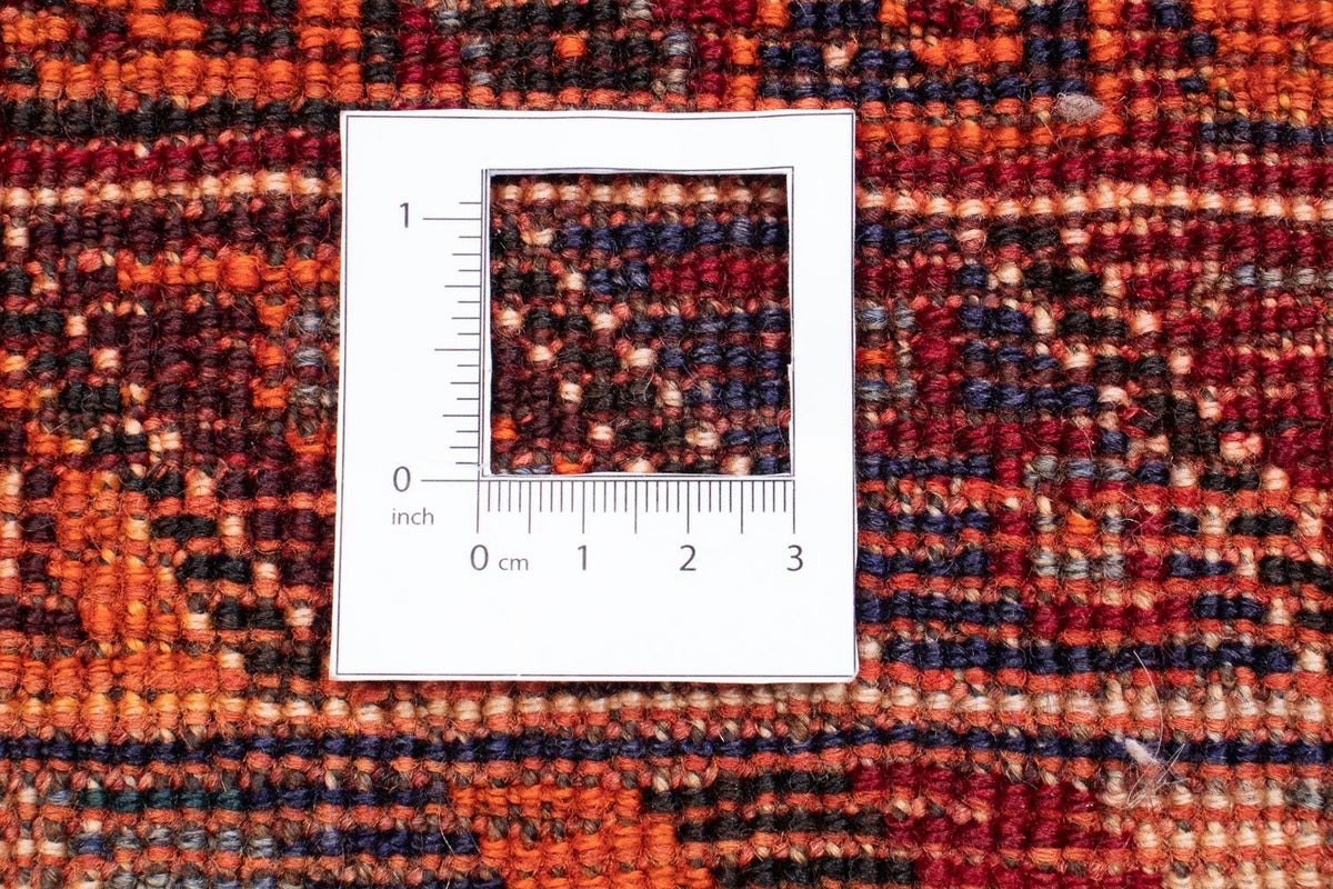 Alfombra persa - Nómada - 235 x 140 cm - rojo oscuro