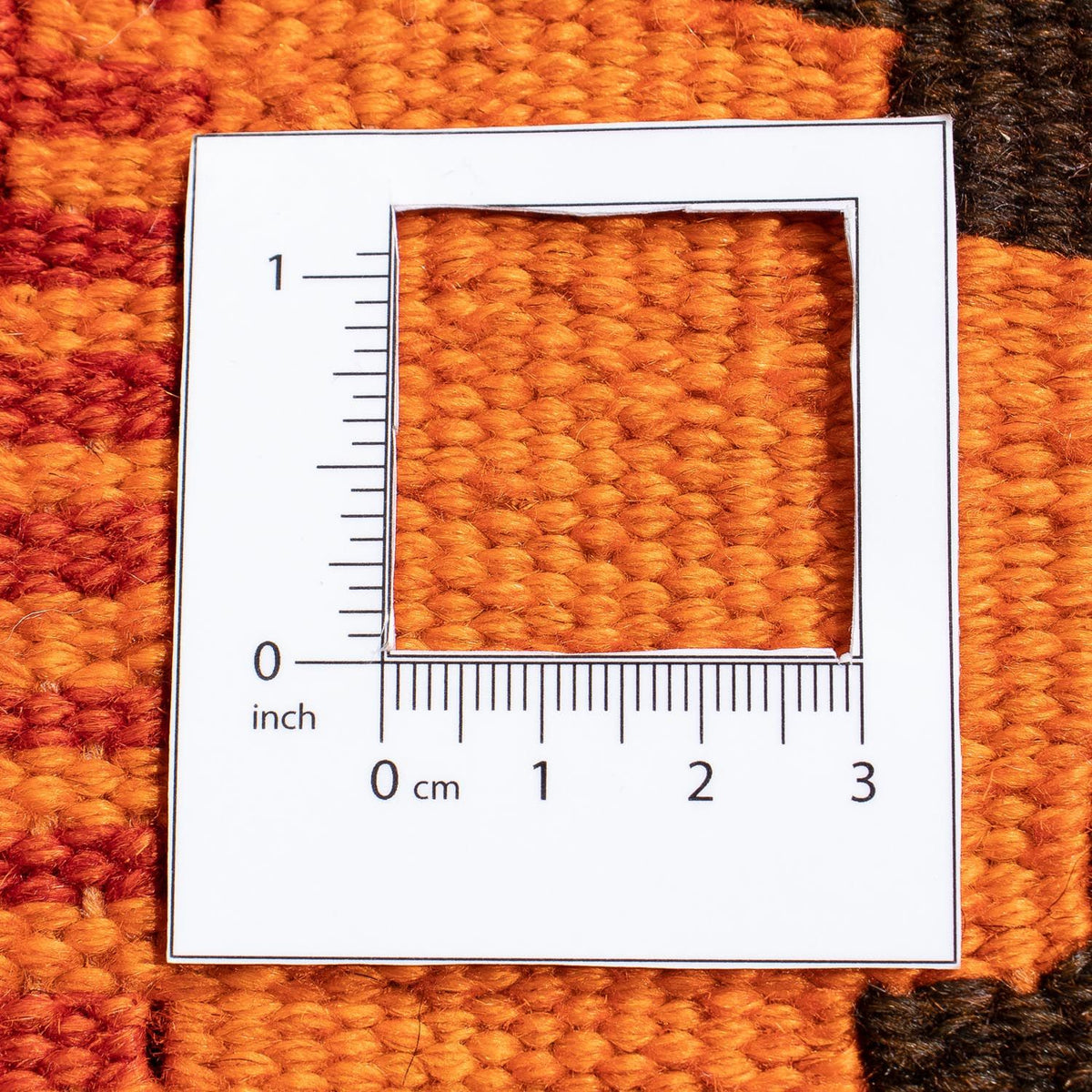 Alfombra Kelim - Oriental - 194 x 150 cm - rojo claro