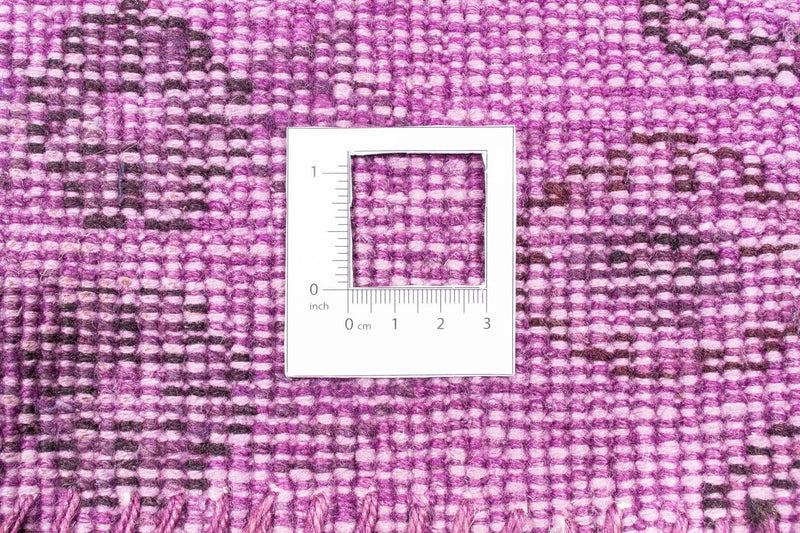 Alfombra de patchwork - 240 x 170 cm - púrpura