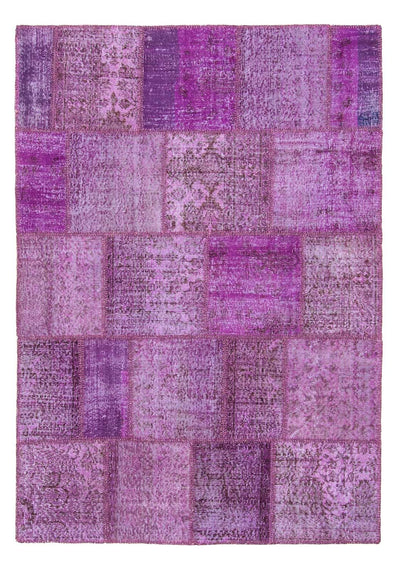 Alfombra de patchwork 170x240cm - Perserteppich Wollteppich