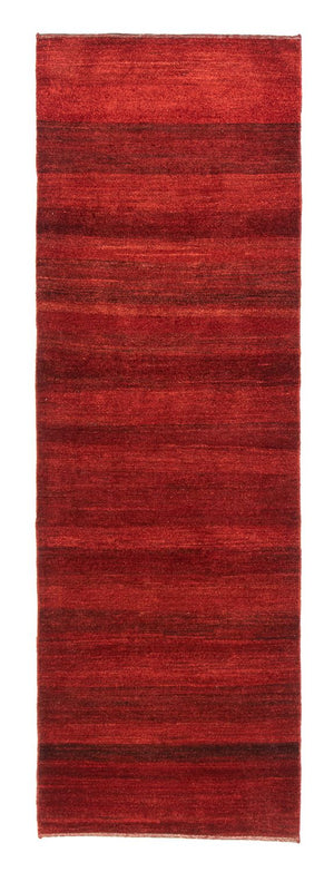 Alfombra de pasillo Alfombra Gabbeh - Persa - 245 x 78 cm - rojo