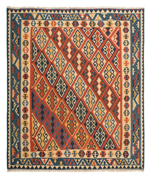 Alfombra Kelim - Oriental - 240 x 215 cm - multicolor
