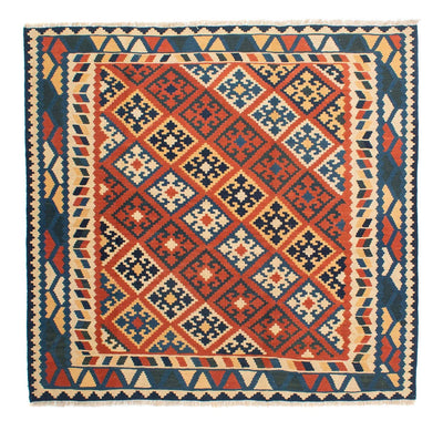 Kilim Fars 194x208cm - multicolor
