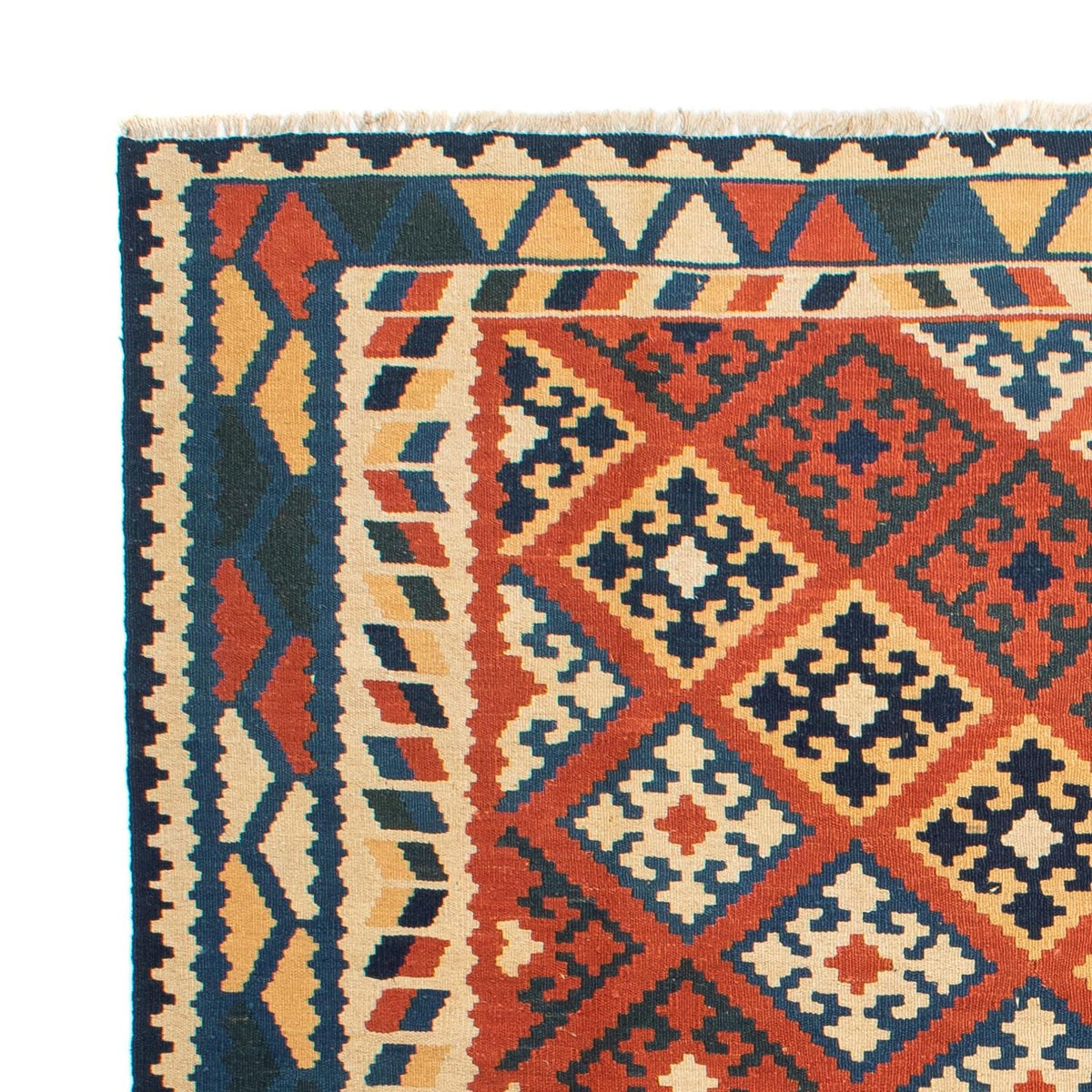 Alfombra Kelim - Oriental cuadrado  - 208 x 194 cm - multicolor