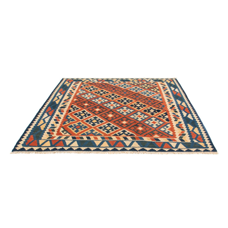 Alfombra Kelim - Oriental cuadrado  - 208 x 194 cm - multicolor