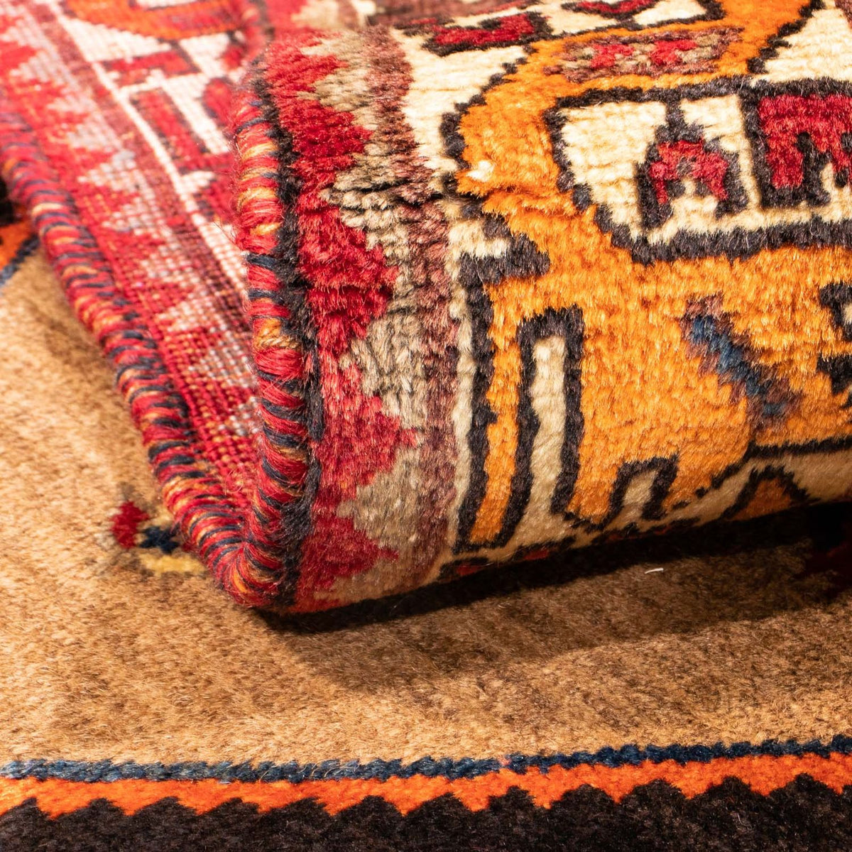 Alfombra persa - Nómada - 160 x 110 cm - marrón